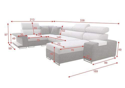 NAROŻNIK VECTOR IV MINI - OD BRATTEX na Arena.pl
