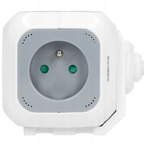 Przedłużacz Listwa Kostka Magic Cube 4-Gniazda 2x USB Ładowarka Kabel 1,4m na Arena.pl