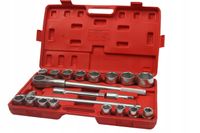 KLUCZE NASADOWE 21PCS 3/4" 19-50mm 6-kąt