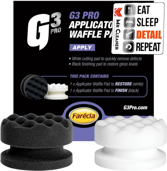 Farecla G3 Applicator Waffle 2x Aplikatory Gąbkowe zdjęcie 1