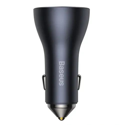 Ładowarka samochodowa Baseus 65W 3x USB-C/A szara na Arena.pl