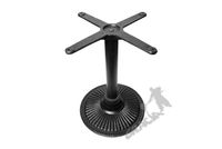 NOGA STOŁU M16 - NISKA Z KRZYŻAKIEM SŁONECZKO PEŁNE Z WYSPĄ PODSTAWA STÓŁ ŻELIWNA