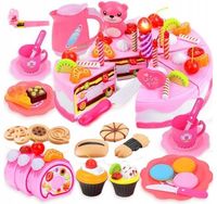 TORT URODZINOWY DO KROJENIA NA RZEPY CZAJNIK CIASTO BABECZKI