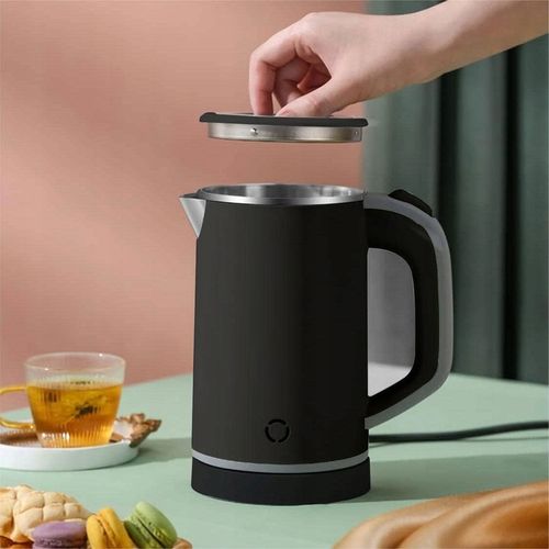 CZAJNIK ELEKTRYCZNY TURYSTYCZNY PODRÓŻNY CICHY MAŁY 600 W 0,8L CZARNY na Arena.pl