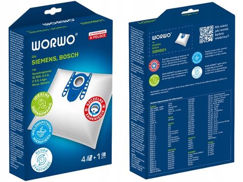 WORKI DO ODKURZACZA BOSCH GL30 GL20 TYP G H SERIE 2 SERIE 4 SERIE 6 na Arena.pl