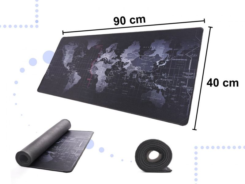 Podkładka na biurko mapa świata 40x90cm zdjęcie 10