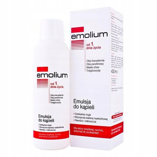 Emolium Dermocare 400 ml emulsja do kąpieli na Arena.pl