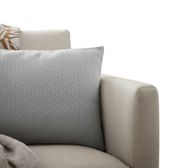 WARKOCZ - poduszka szara Novita Home 50x70cm z wnętrzem