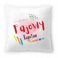 Poduszka Dla Kapitana Na Urodziny Imieniny Prezent Z Nadrukiem Ze Zdjęciem