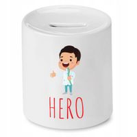 Skarbonka Dla Dentysty Hero Prezent Z Nadrukiem Ze Zdjęciem