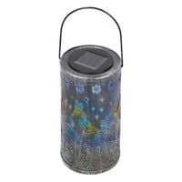 LAMPION SOLARNY wielokorowy lampa LED Ø11x19 cm do 6h do ogrodu na balkon