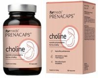 PRENACAPS CHOLINA Choline Homocysteina CIĄŻA 60kaps. Wsparcie wątroby