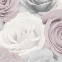 TAPETA ŚCIENNA DEKORACYJNA DUŻE KWIATY BEZ PIWONIE WZÓR UGEPA PAPIEROWA