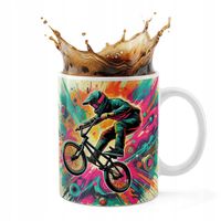 KUBEK CERAMICZNY 330ML DRUK - ROWER BMX MTB SPORT