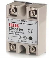 2 x PRZEKAŹNIK Elektroniczny SSR 50DD 50A DC-DC Półprzewodnikowy