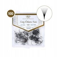 RZĘSY KĘPKI Easy Volume Fans WACHLARZYKI WONDER LASHES 10D 0,07 C 10 mm