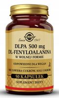 Solgar DLPA 500 mg Fenyloalanina wsparcie mózgu i samopoczucia 50 kapsułek