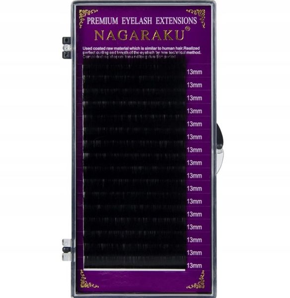 RZĘSY NAGARAKU PREMIUM DŁUGOŚĆ 10MM GRUBOŚĆ 0,5MM zdjęcie 1