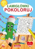 kolorowanka a4 łamigłówki pokoloruj 32 strony martel