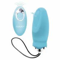 toyjoy i'm so eggcited intymne jajo wibracyjne z pilotem niebieskie