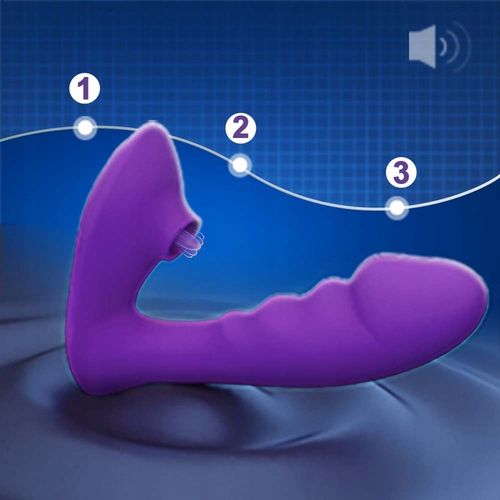 WIBRATOR POSUWISTY SSĄCY ŁECHTACZKĘ LUB ODBYT MASAŻER POWIETRZNY ORGAZM APP na Arena.pl