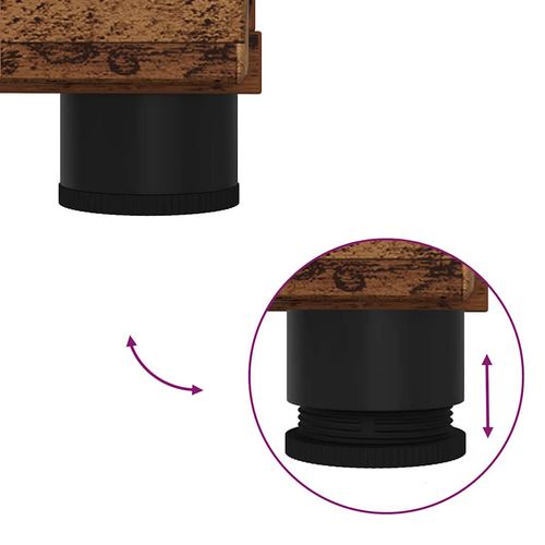 Szafka Łazienkowa z szufladą Stare drewno 76,5 x 35 x 64 cm na Arena.pl