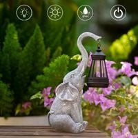 LAMPA SOLARNA Z LED DO OGRODU BALKONOWEGO Z WODOODPORNĄ KONSTRUKCJĄ