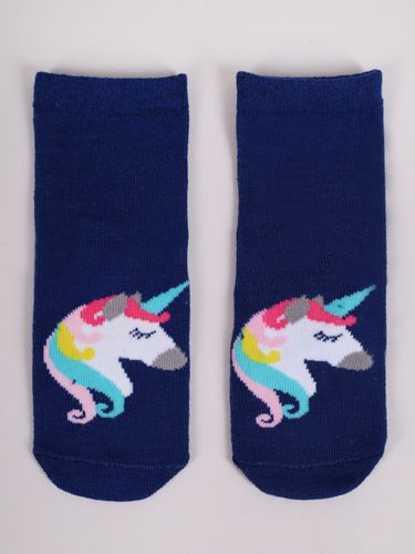 Skarpety dziewczęce dziecięce bawełniane jednorożce ABS 3PAK 17-19 YOCLUB na Arena.pl