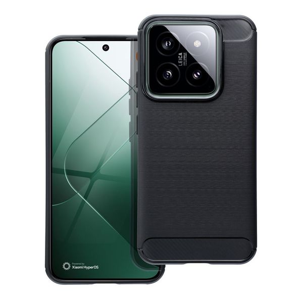 Futerał CARBON do XIAOMI 14 czarny zdjęcie 1