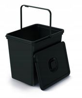 KOSZ NA ŚMIECI POJEMNIK DO SEGREGACJI ODPADÓW 23L SYSTEMA BASICA CZARNY