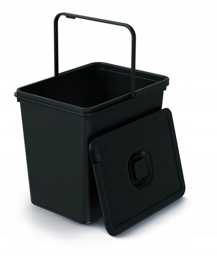 KOSZ NA ŚMIECI POJEMNIK DO SEGREGACJI ODPADÓW 23L SYSTEMA BASICA CZARNY na Arena.pl
