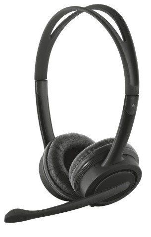 Słuchawki Mauro USB Headset - black na Arena.pl