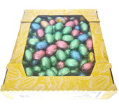 BARON ŚWIĄTECZNE JAJKA WIELKANOCNE 2KG ŻÓŁTY KARTON