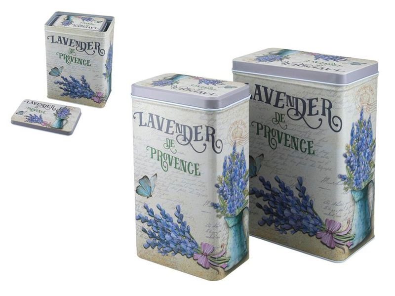 Kpl. 2 puszek metalowych zdjęcie 1