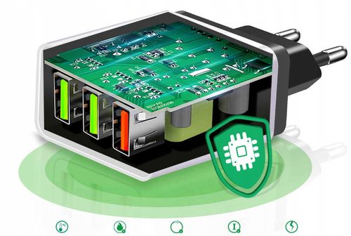 ŁADOWARKA SIECIOWA QC 3.0 MICRO TYP C LIGHTNING 1M na Arena.pl