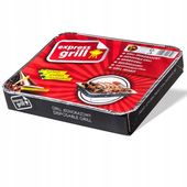 Grill Jednorazowy duży Turystyczny Express grill 31cm x 25cm x 4 sztuki