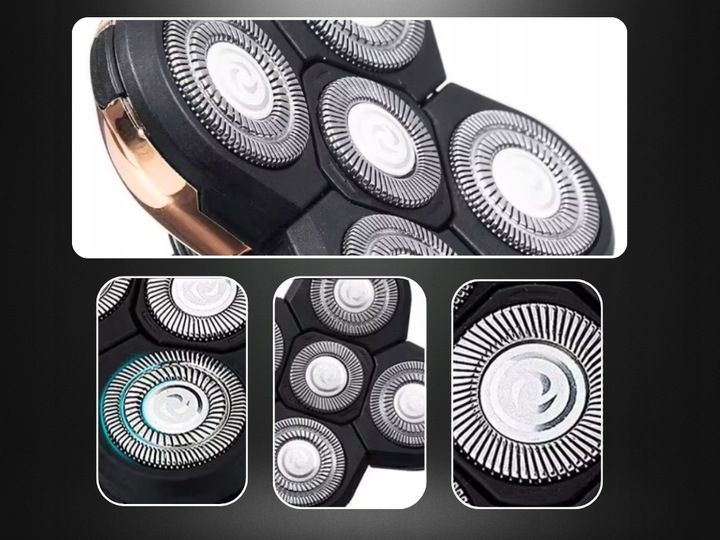 GOLARKA MĘSKA TR5-PRO TRYMER MASZYNKA DO BRODY GŁOWY TWARZY WŁOSÓW ALPHA zdjęcie 8