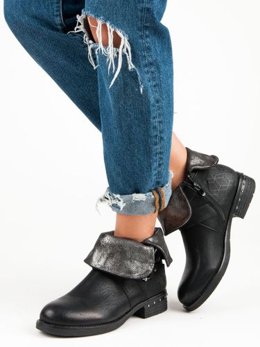 CZARNE BOTKI WORKERY Rozmiar - 36 na Arena.pl