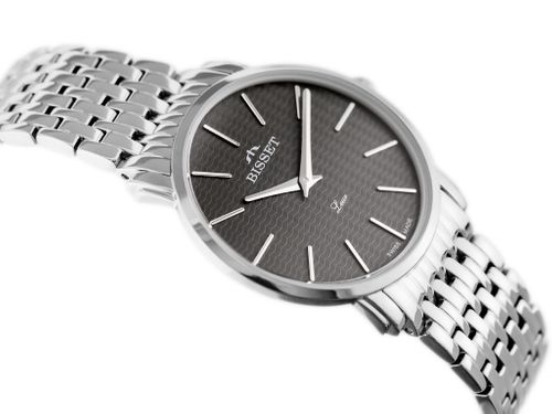 BISSET BSBE54 - silver/gray (zb554b) na Arena.pl