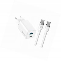 Szybka ładowarka GaN 45W USB-C z kablem do Samsung Galaxy M52 5G