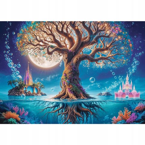 Puzzle 500 Premium Magiczne Drzewo 37615 na Arena.pl