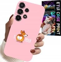 ETUI DO SAMSUNG GALAXY A13 4G - ŚMIESZNE WZORY I LOVE YOU PIESEK OBUDOWA