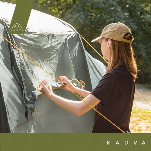 Krzesło turystyczne KADVA CAMPchair 3.0 zielony OS Aluminiowa Rama na Arena.pl
