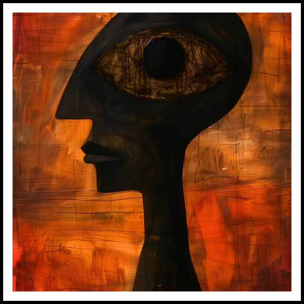 Plakat 90x90cm Głęboki Wgląd zdjęcie 3