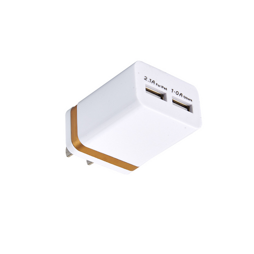 ŁADOWARKA SIECIOWA CZARNA 2.1A 2xUSB PC03 na Arena.pl