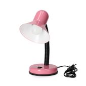 Lampka biurkowa LAMBI z regulowanym kloszem różowa