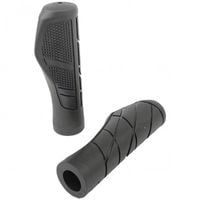 Chwyty rowerowe gripy ergonomiczne 133mm czarne LXD IB-HLG331 kraton