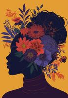 Plakat 68x98cm Botaniczna Muza