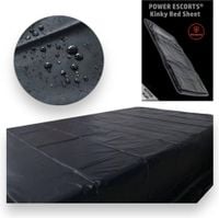 power escorts - br190 - kinky bed sheet black - 160 x 227 cm