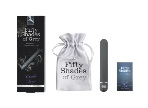 fifty shades of grey charlie tango elegancki wibrator abs 18,4 cm czarny na Arena.pl
